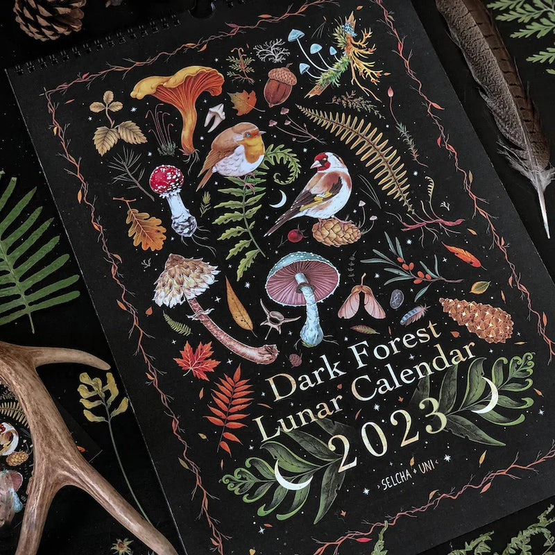 đ
Calendrier lunaire de la forĂȘt sombre 2023/2024