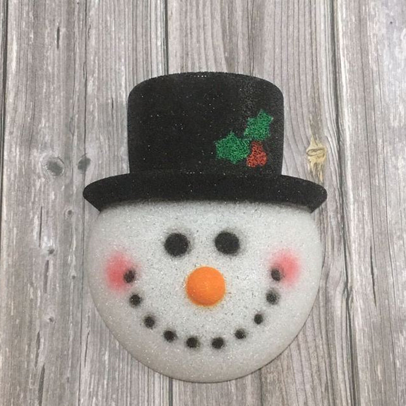 Abat-jour de bonhomme de neige de porche de Noël