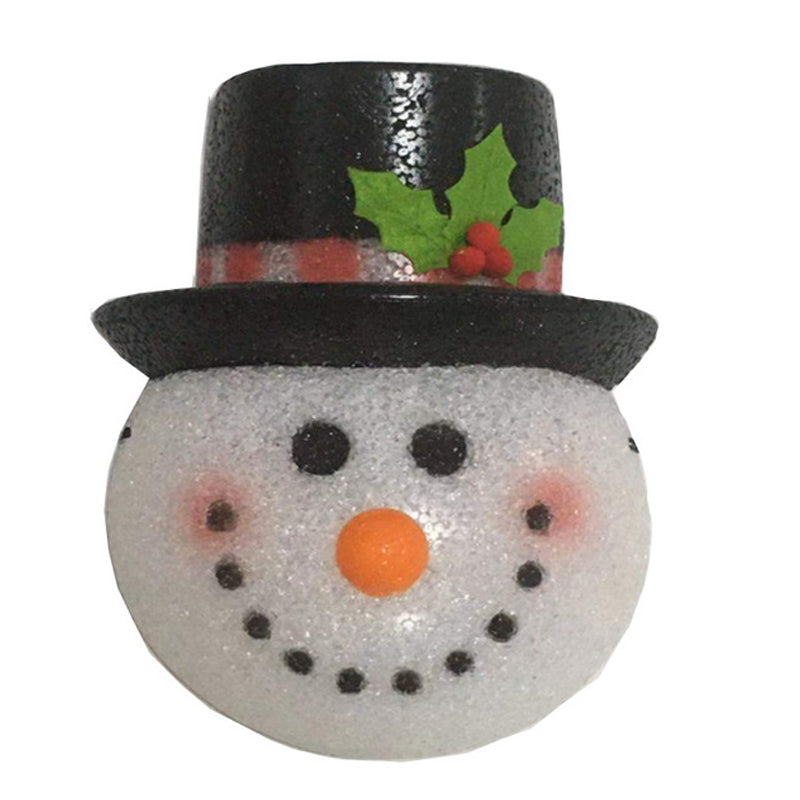 Abat-jour de bonhomme de neige de porche de Noël