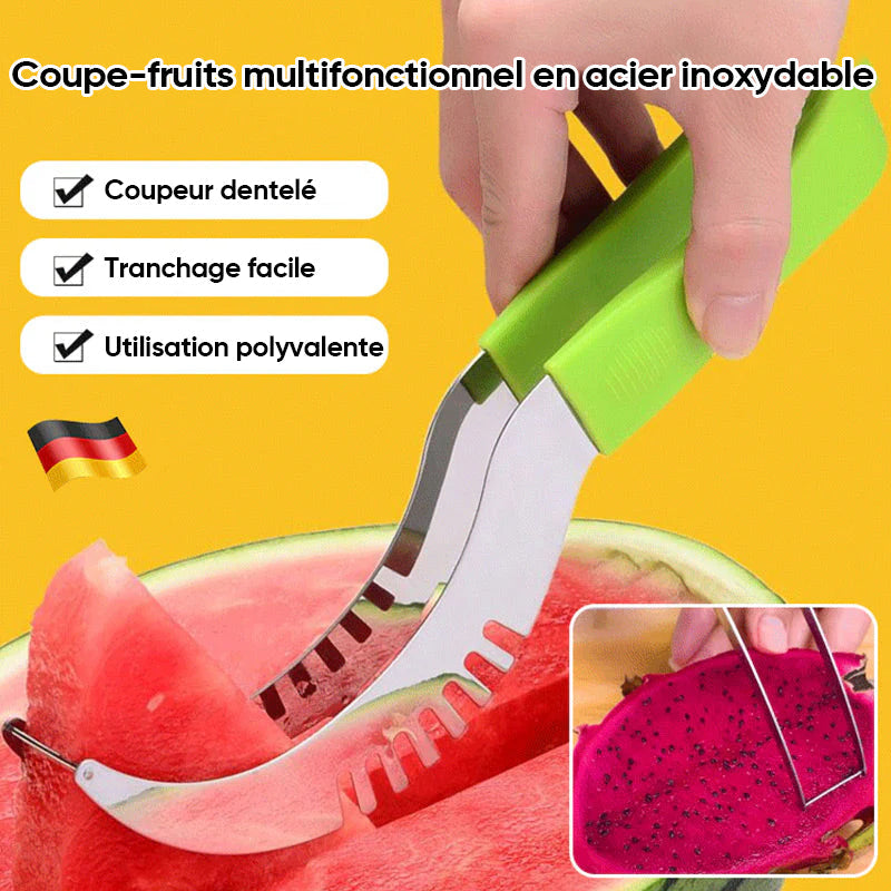 Clip pastèque en acier inoxydable