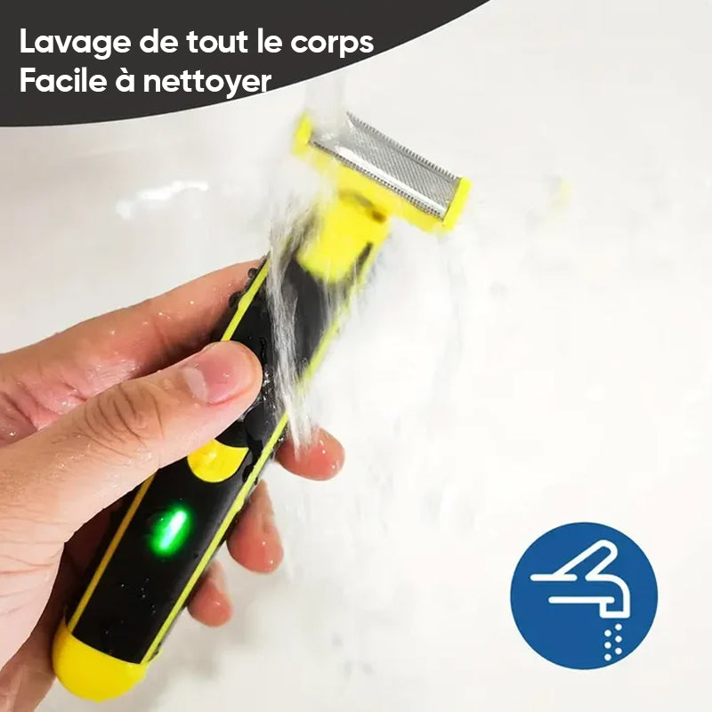 Rasoir usage humide et sec