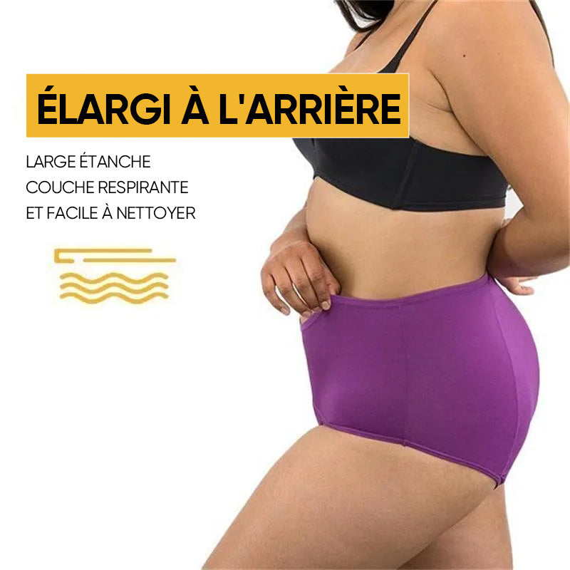 Culotte anti-fuite triple épaisseur pour femme