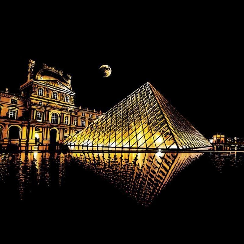 Splendide art à gratter magique