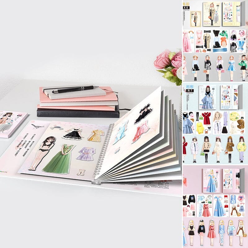 👗Jeu d'habillage magnétique pour bébés👸