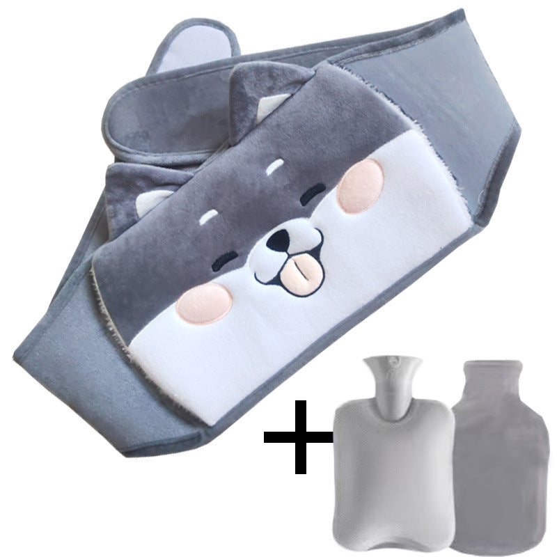 đ„Ceinture bouillotte rechargeable en pelucheđ„
