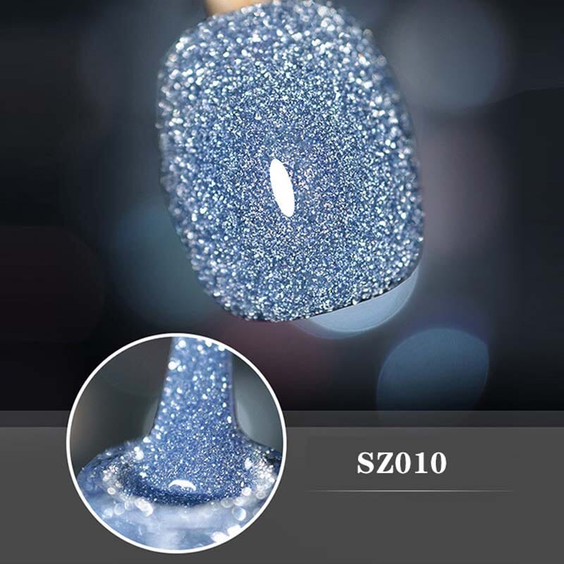 Vernis à ongles à paillettes et à diamants