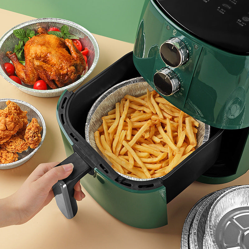 Doublures de Friteuse à Air Réutilisables en Papier d'Aluminium