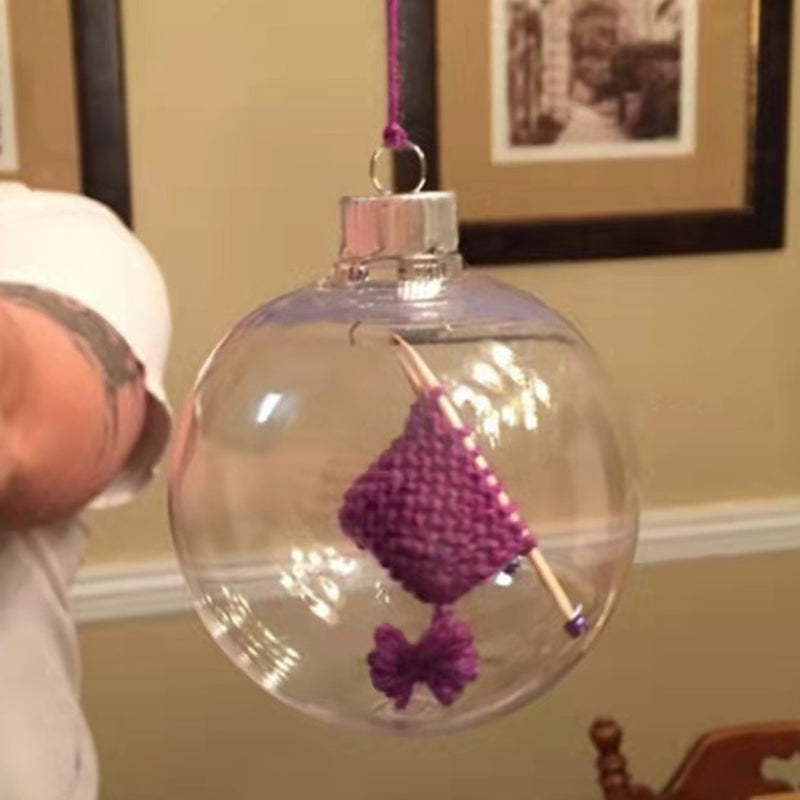 🎅Ornement de Noël à Tricoter