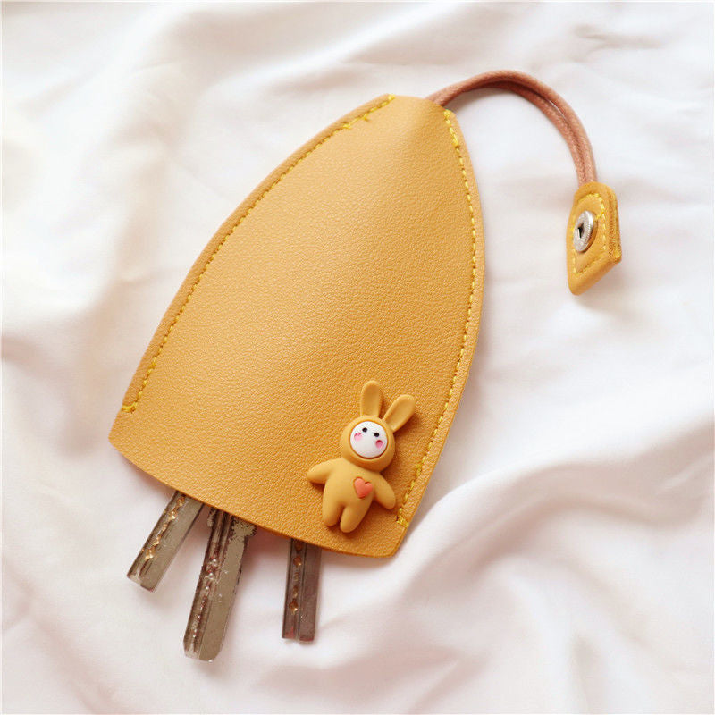 🔑🔑Sac à Clés en Cuir PU Fruits Mignons
