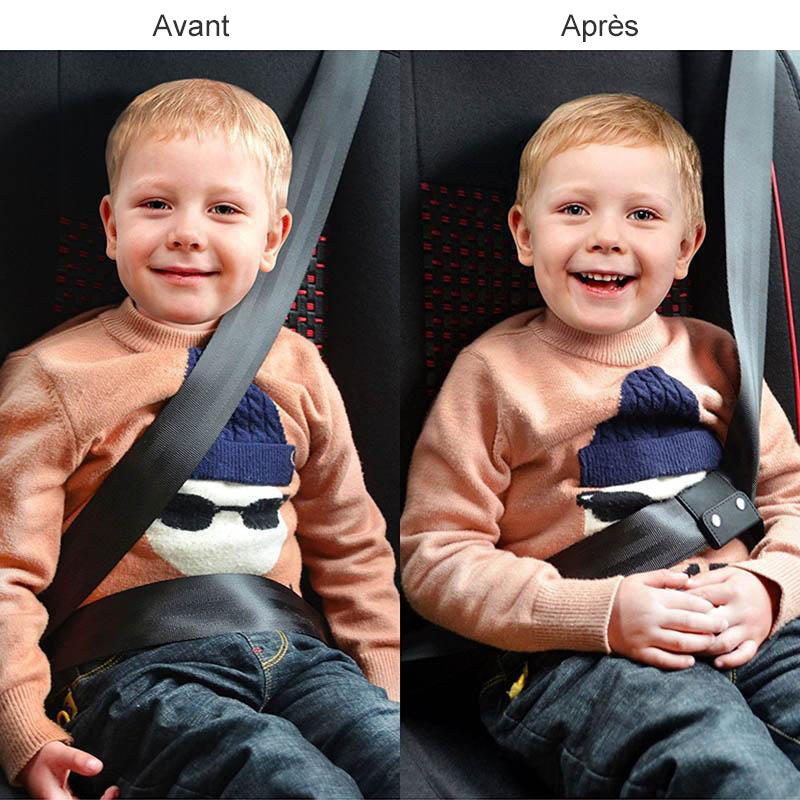 Ajusteur de Ceinture de Sécurité pour Enfants et Adultes