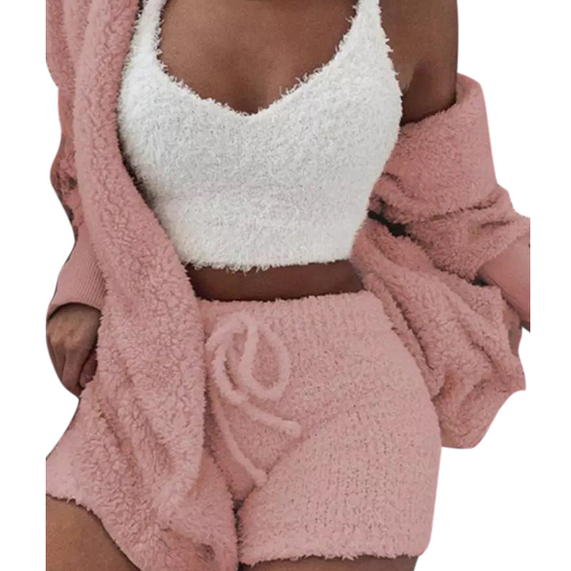 Ensemble en tricot douillet (3 pièces)