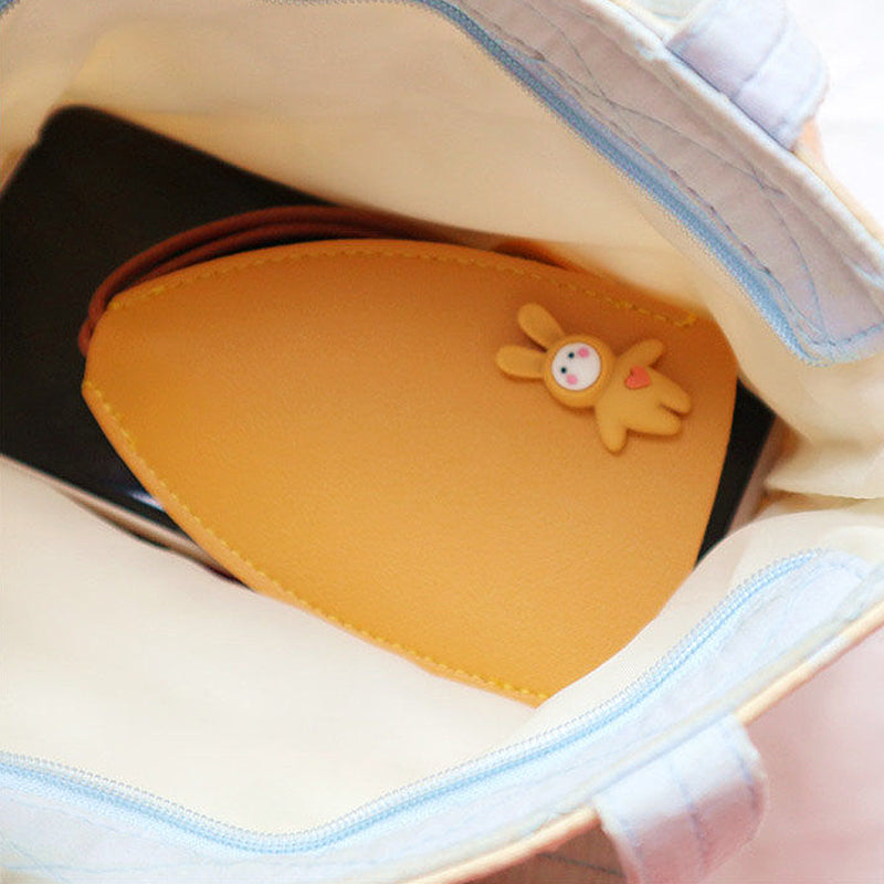🔑🔑Sac à Clés en Cuir PU Fruits Mignons