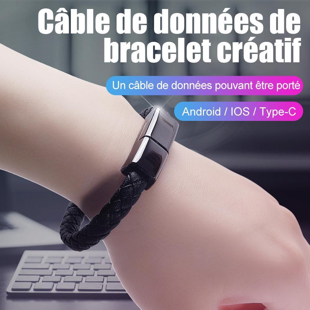 Bracelet avec Câble Charge Rapide