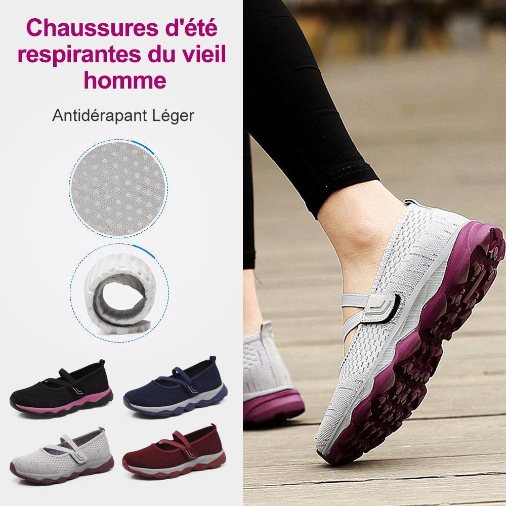Chaussures à Semelle Souple et Respirante