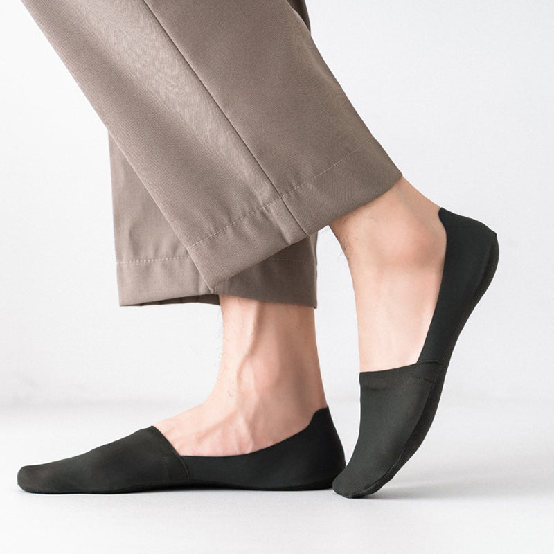 🧦Chaussettes confortables en soie glacée antidérapantes
