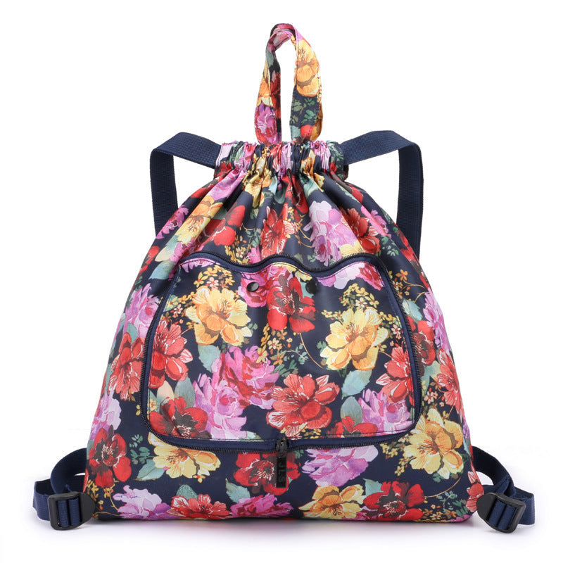sac à dos imprimé en nylon
