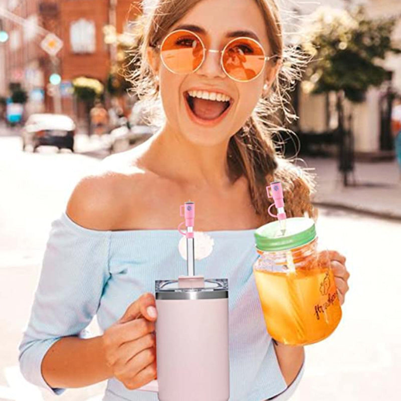 🥤Bouchon de paille en silicone