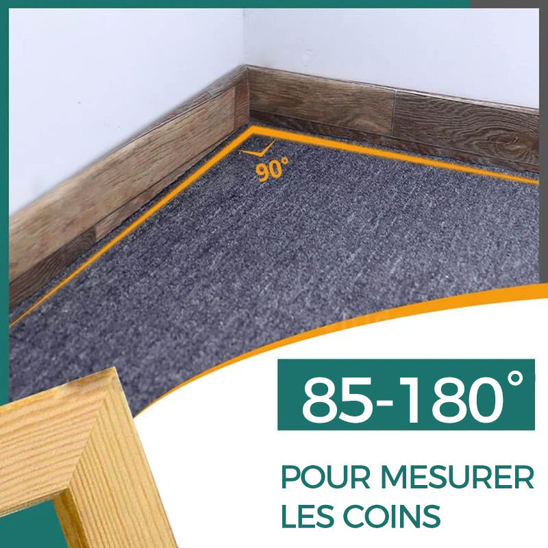 đ„Outil de coupe de mesure d'onglet deux en un