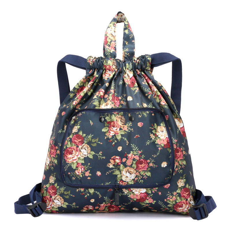 sac à dos imprimé en nylon