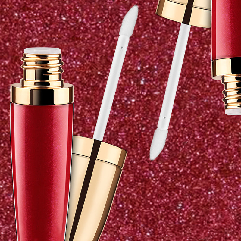 Rouge à lèvres longue durée brillant diamant 18 couleurs