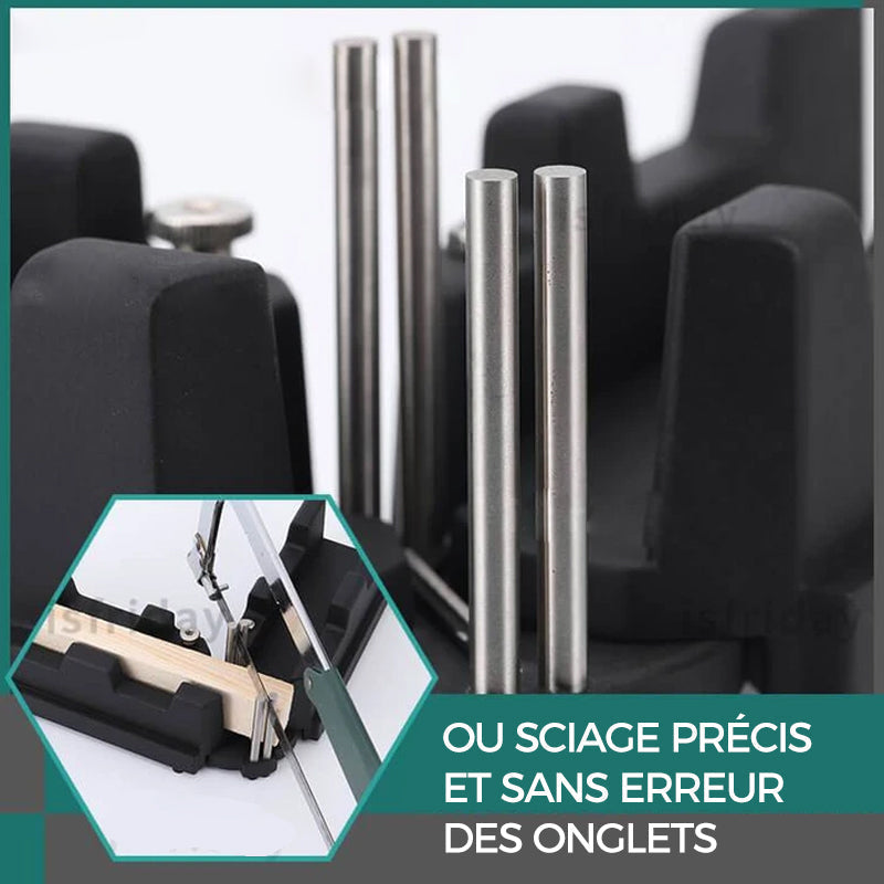 đ„Outil de coupe de mesure d'onglet deux en un