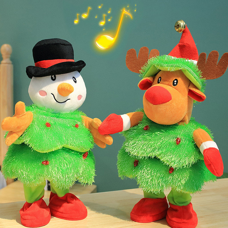 Chantez, enregistrez et dansez les jouets de Noël