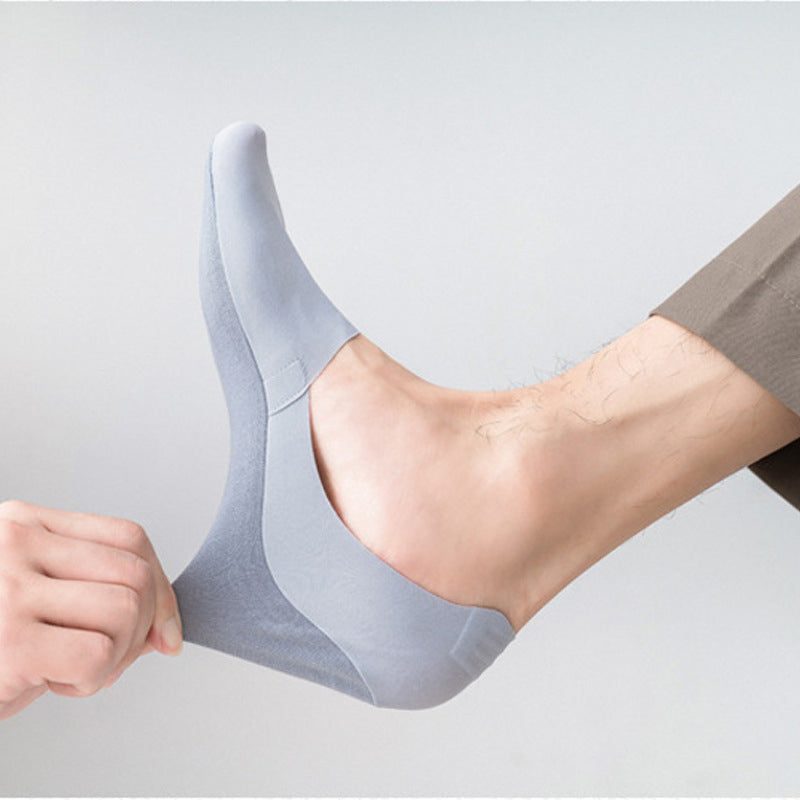 🧦Chaussettes confortables en soie glacée antidérapantes