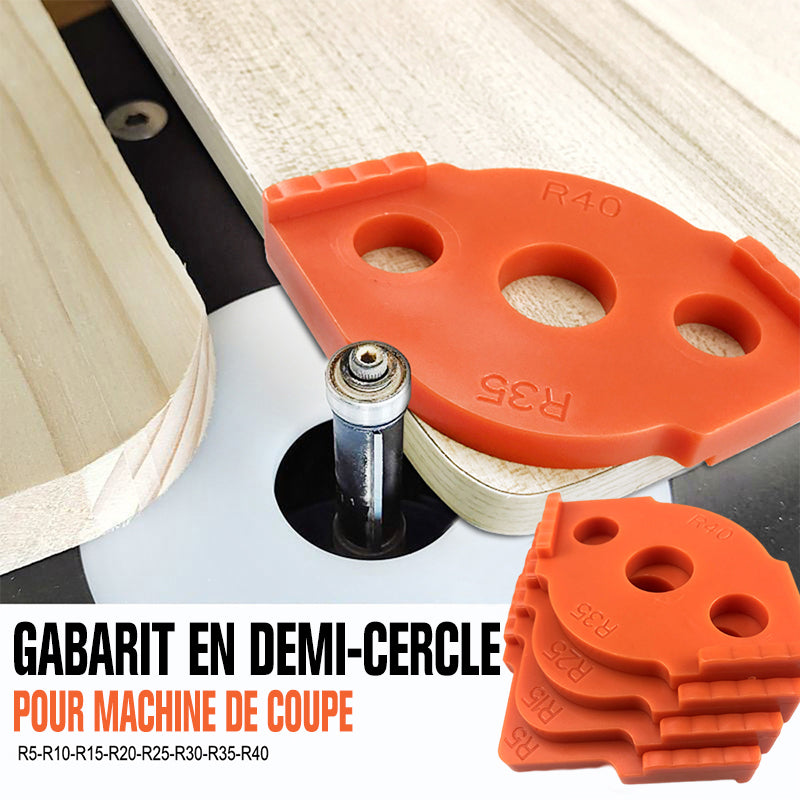 Jeu de 4 Mèches Arrondies Moules