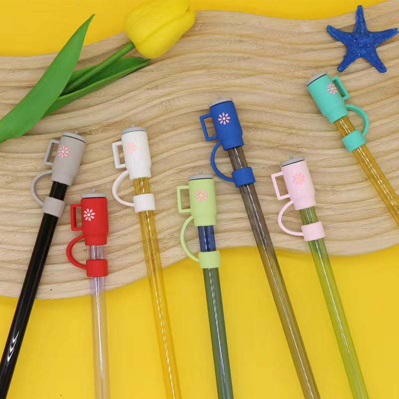🥤Bouchon de paille en silicone