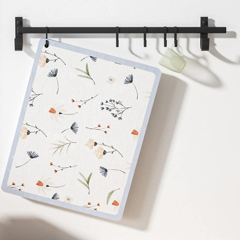 Tapis de Séchage de Cuisine Polyvalent