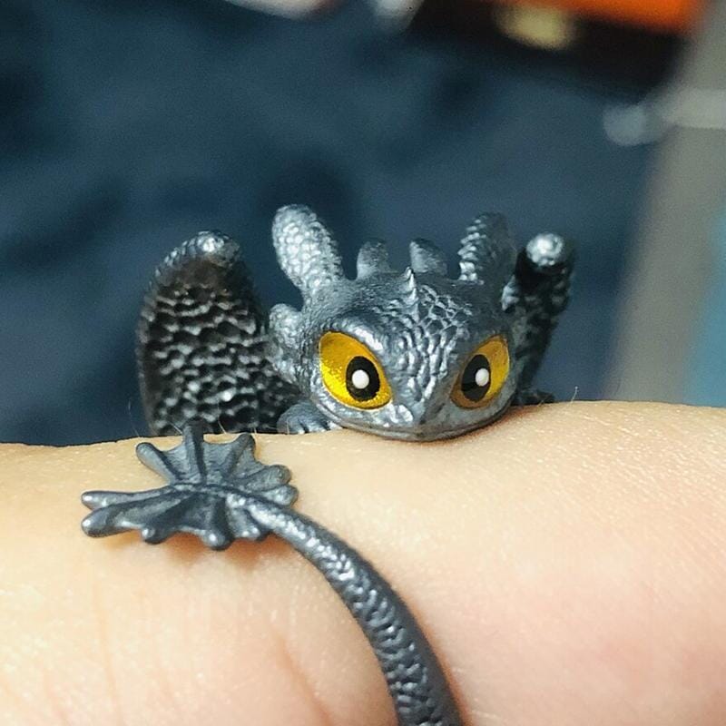 Bague Couple Dragon Réglable (ACHETER UNE GRATUITE)