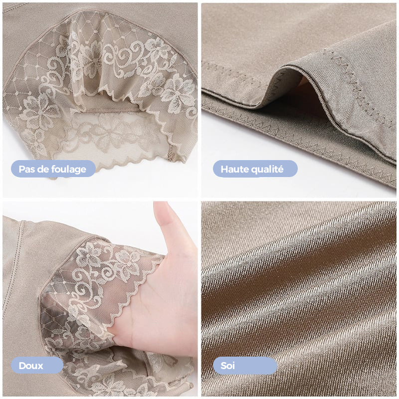 ⭐️Culotte soyeuse à taille haute