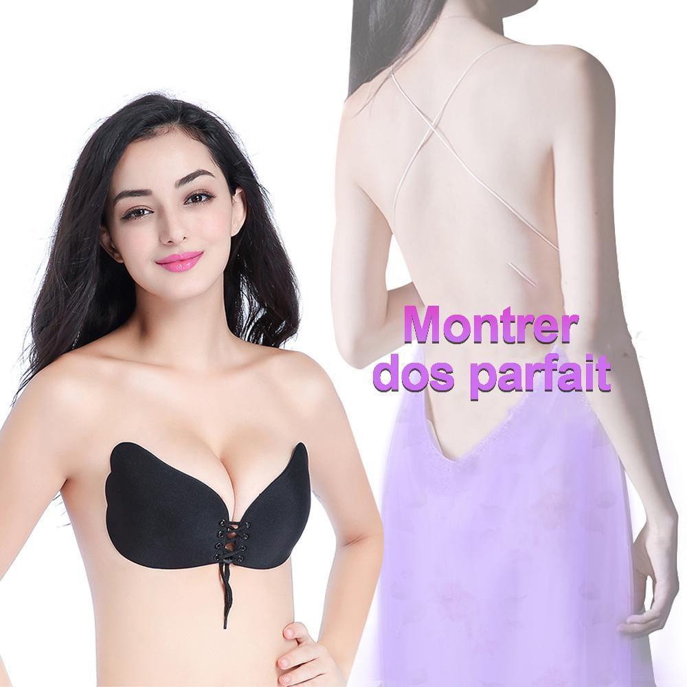 Soutien-Gorge Invisible Femmes Auto-Adhésif Sans Bretelles