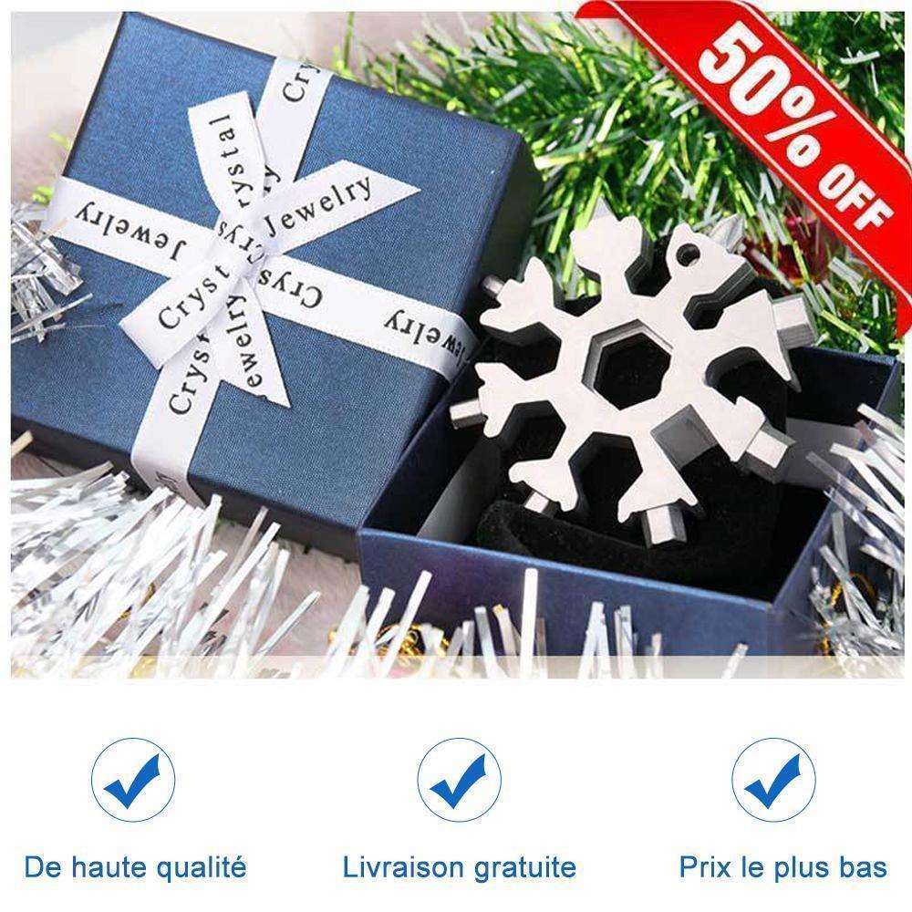 🔥🔥Saker® 18-in-1 Flocon de Neige Multi-outil Coffret Cadeau