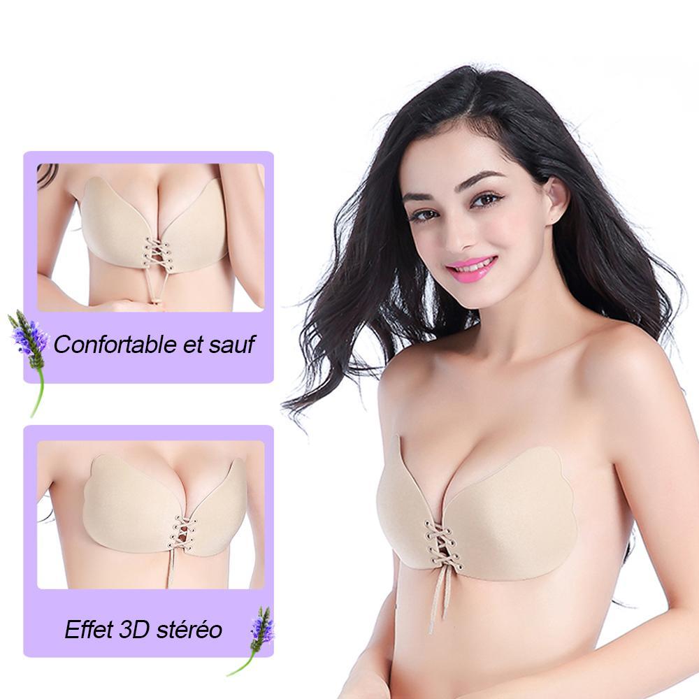 Soutien-Gorge Invisible Femmes Auto-Adhésif Sans Bretelles