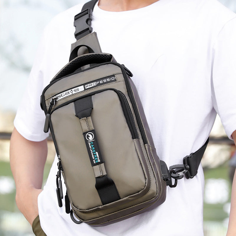 Sac à bandoulière étanche pour homme