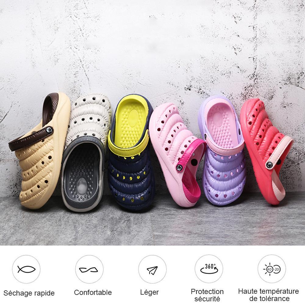 Chaussures Creuses Trouées Respirantes
