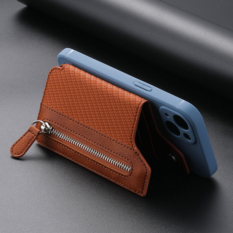 Porte-cartes adhésif multifonctionnel pour portefeuille de téléphone