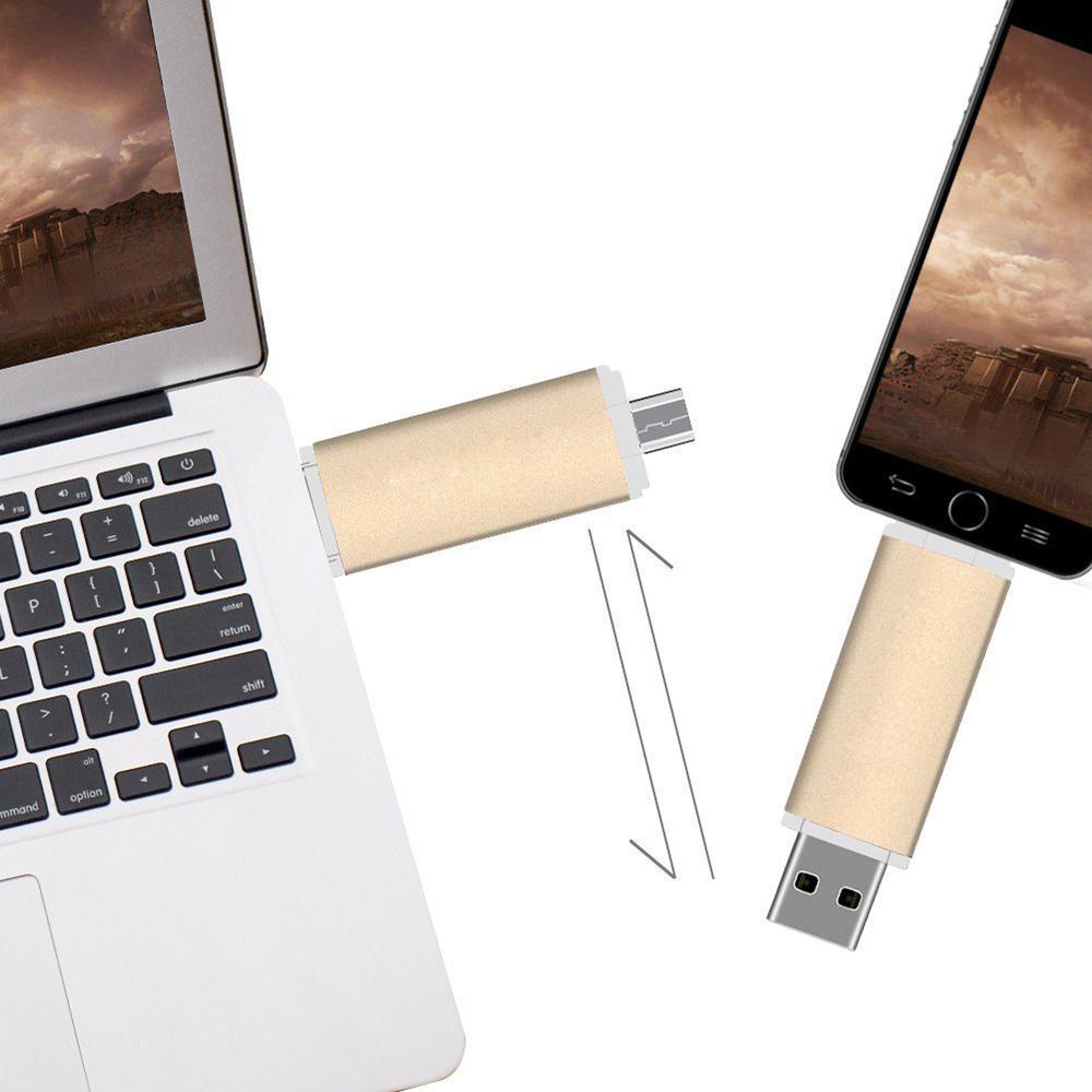16 Go/32 Go/64 Go Clé USB Flash Drive pour Smartphone Android et Tablette