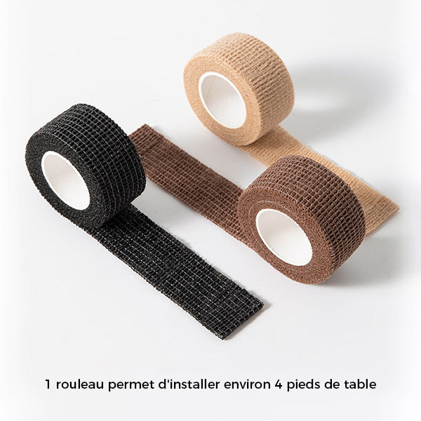 Pieds de table antidérapants silencieux