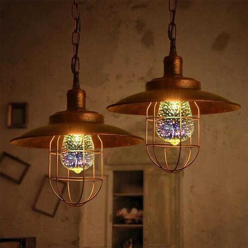 Ampoules LED Décoratives De 3D Feux D'artifice