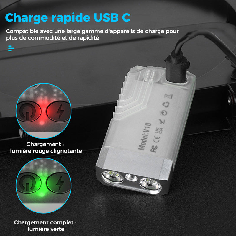 Mini torche portable V10