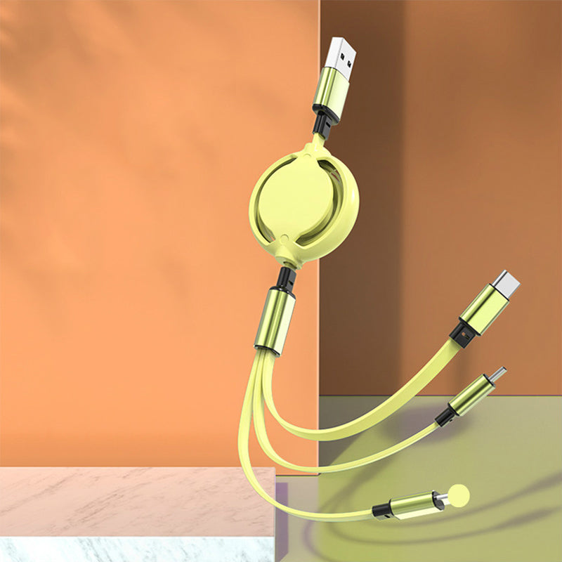 Câble de charge télescopique 3 en 1
