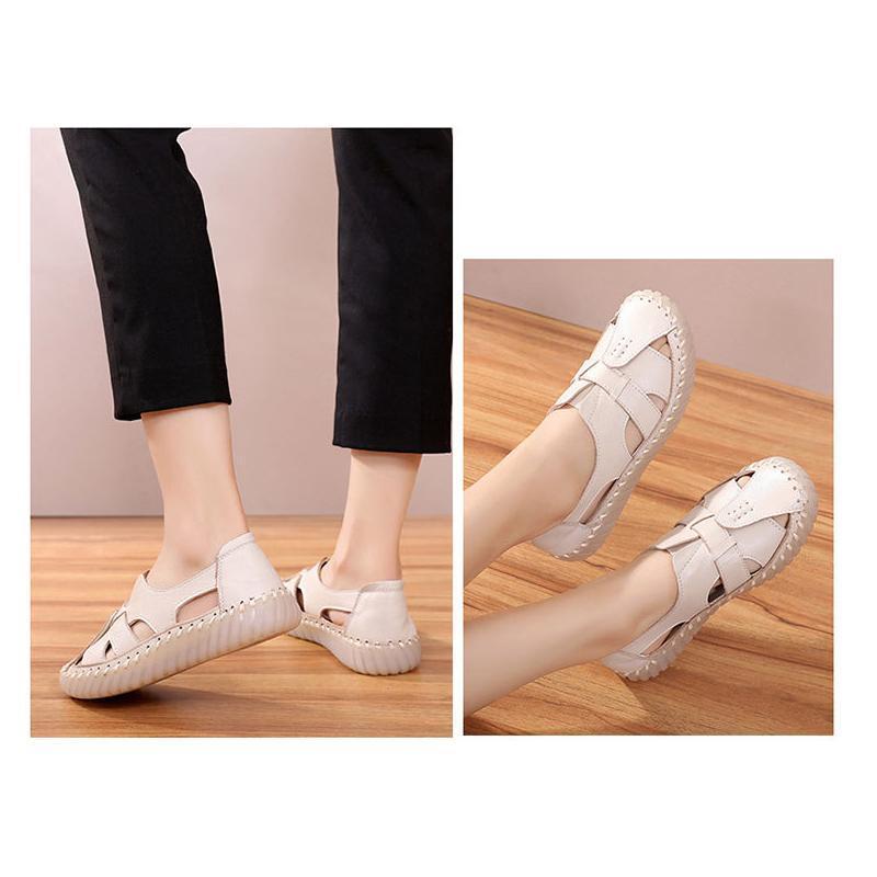 Sandales en cuir faites main