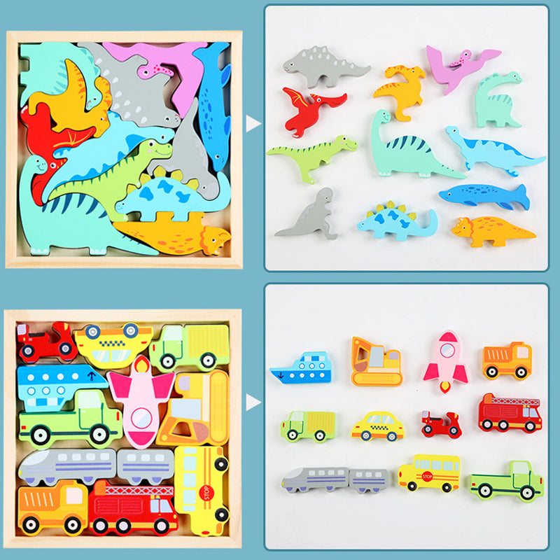 đČPuzzles en Bois pour Tout-petits