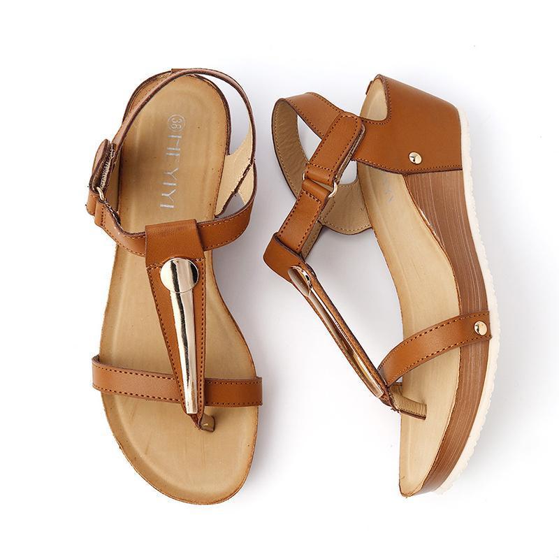 Sandales pour Femmes lanière en T