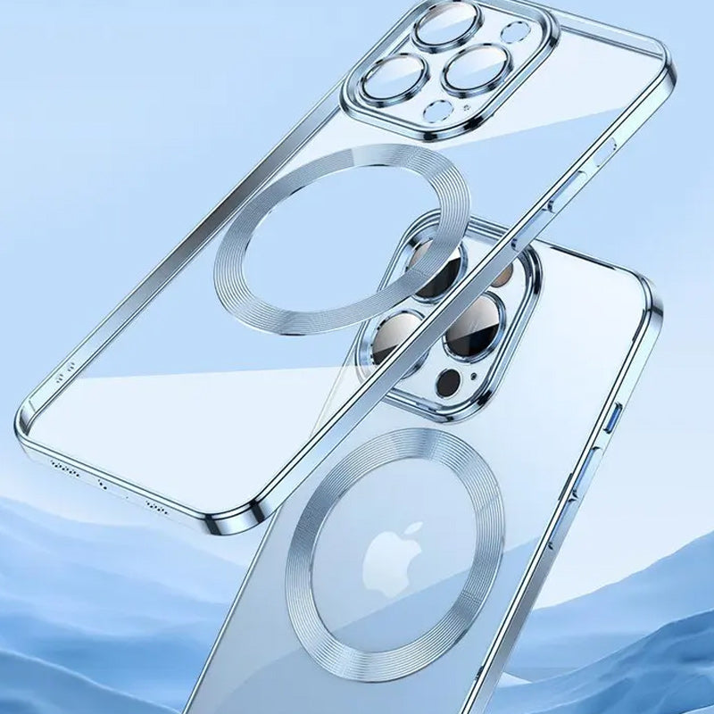 Galvanoplastie Charge magnétique sans fil Coque et skin iPhone