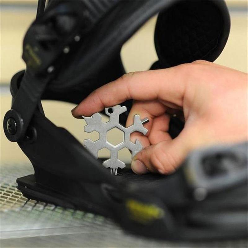 🔥🔥Saker® 18-in-1 Flocon de Neige Multi-outil Coffret Cadeau