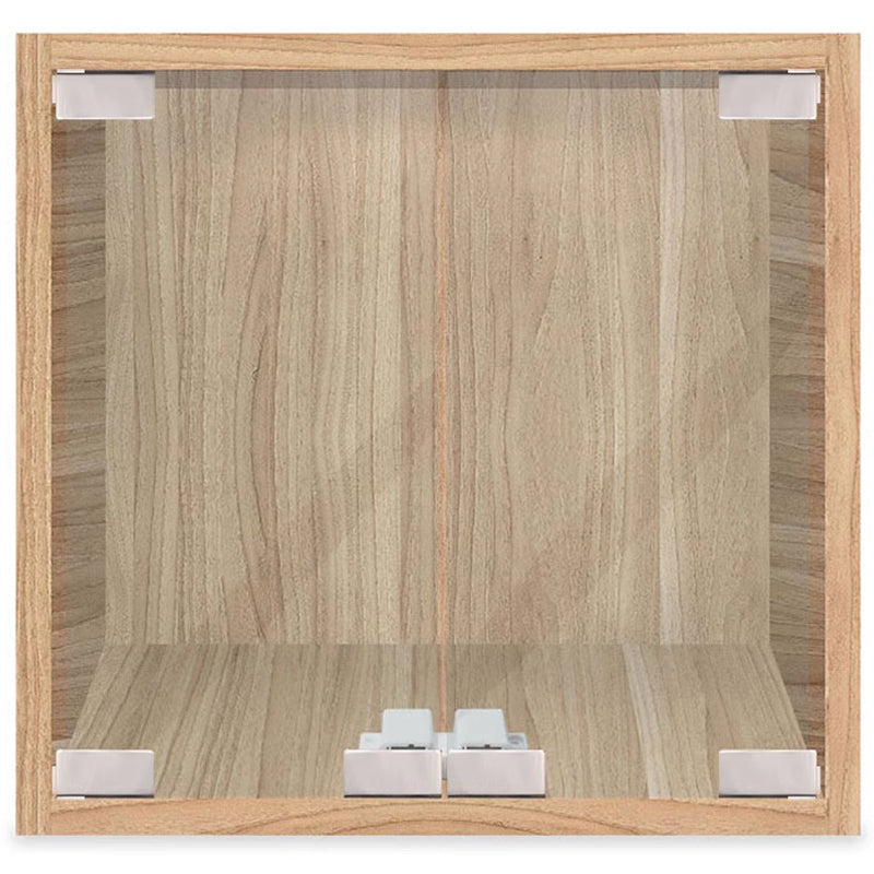 Charnière en verre rotative en forme de L