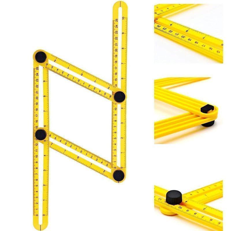 Universel Multi Angle de Mesure Règle Pliable